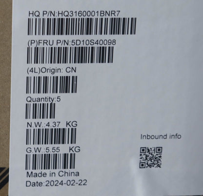 Lenovo HUD H 83DS 16WUXGA_GL300N_CB 5D10S40098