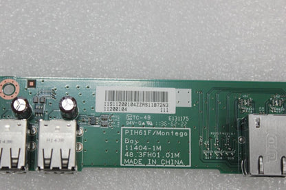 Lenovo W MontegoBay Rear GA I/O Board 11200104