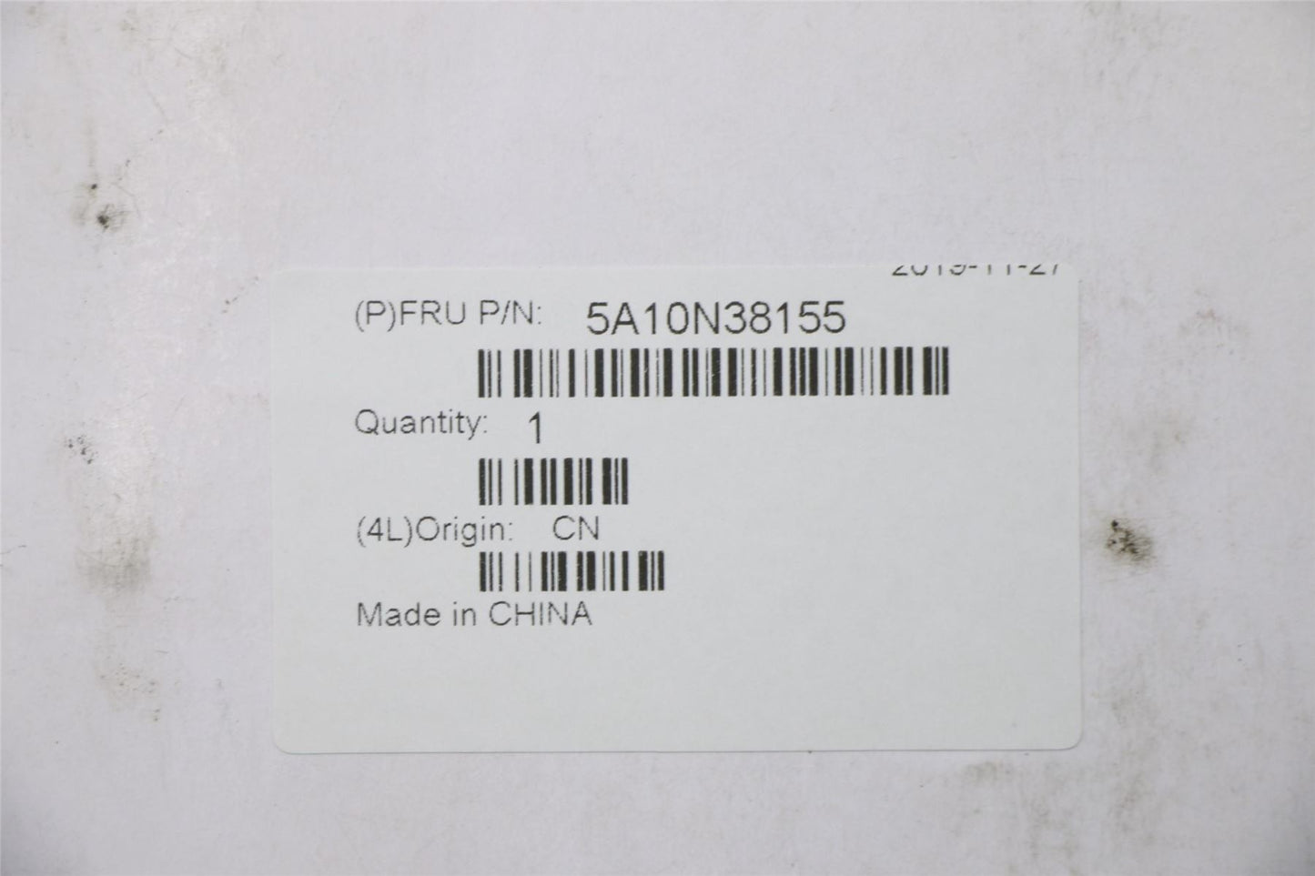 Lenovo ADAPTER 20W 2P BK ARG B 80XF 5A10N38155