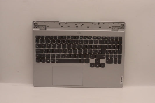 Lenovo 5 15IAH7 Palmrest Cover Touchpad Keyboard Slovenian Cloud Grey 5CB1H22876