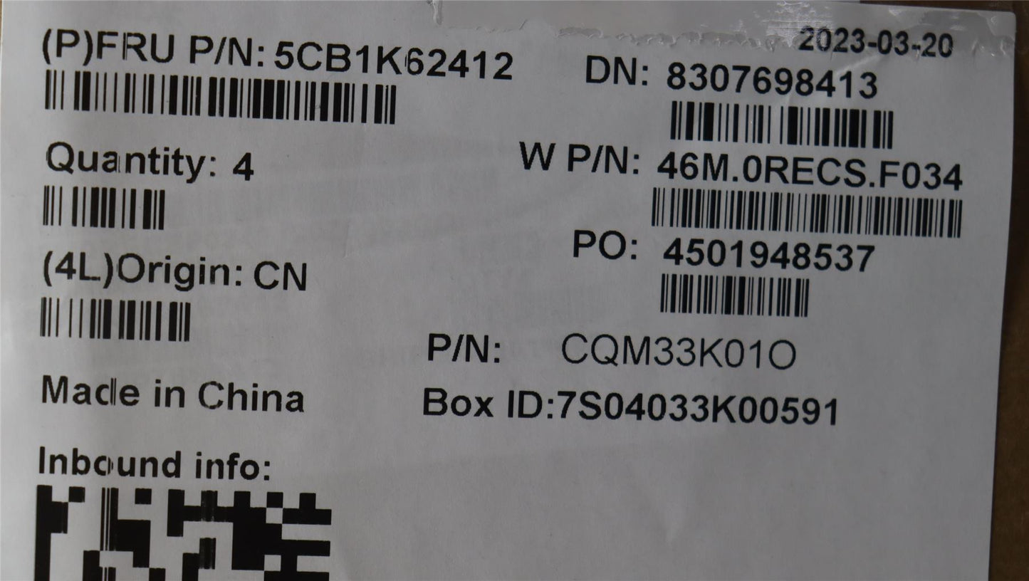 Lenovo Upper Case ASM_CZE/SLK W 82XY AG 5CB1K62412