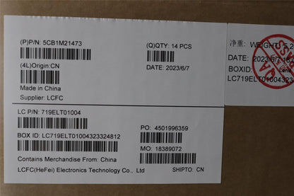 Lenovo FRU KE612_D_COVER_PL_BK W/SCW ROW 5CB1M21473