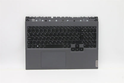 Lenovo 5 16ITH6 Palmrest Cover Touchpad Keyboard Slovenian Storm Grey 5CB1D09641