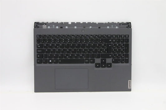 Lenovo 5 16ITH6 Palmrest Cover Touchpad Keyboard Slovenian Storm Grey 5CB1D09641