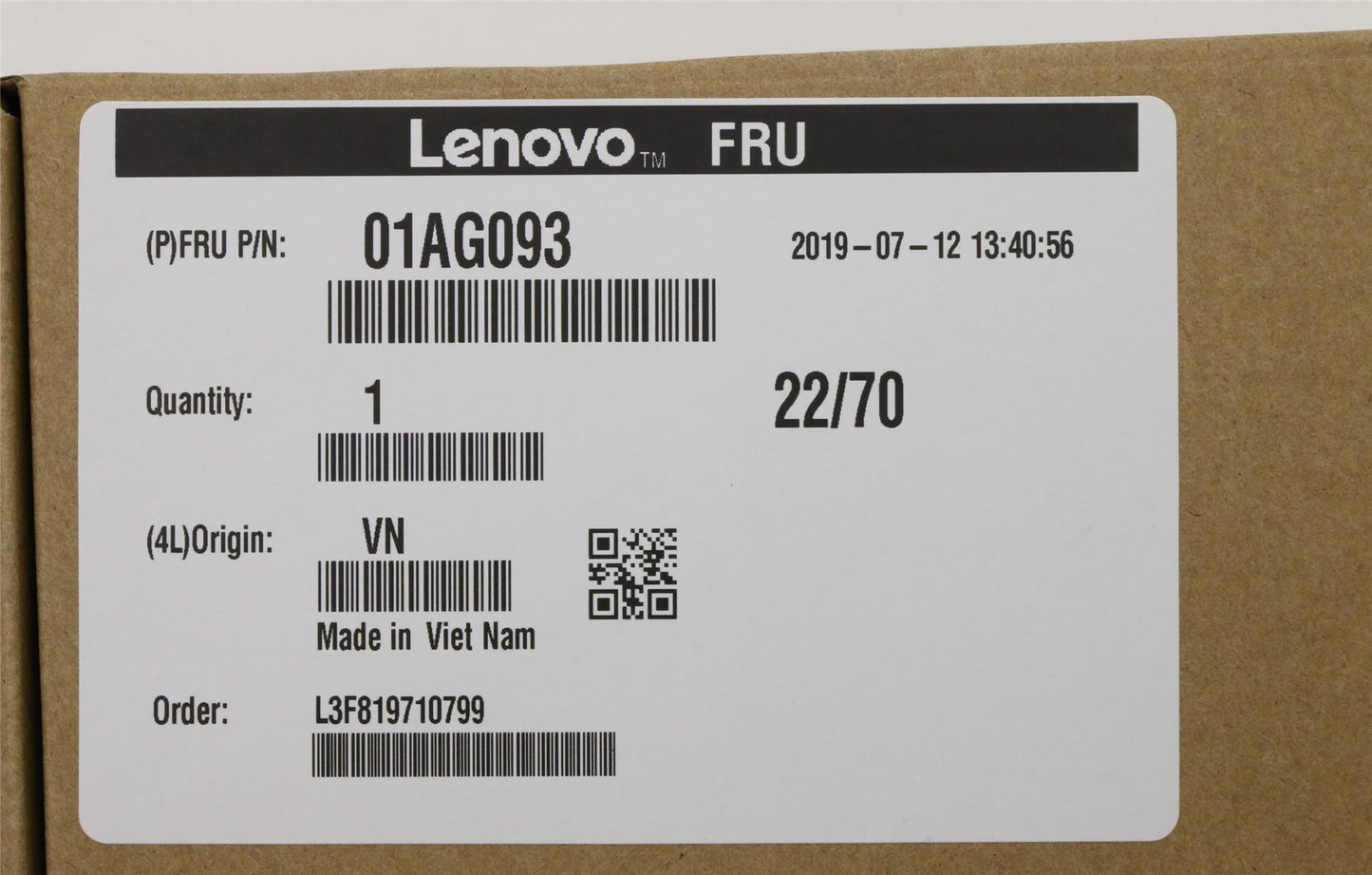 Lenovo ThinkStation P320 CPU Processor 01AG093