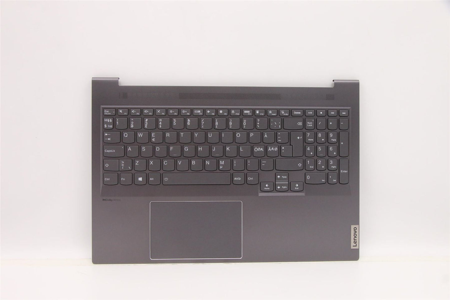 Lenovo IdeaPad 7 16ACH6 Palmrest Cover Touchpad Keyboard Nordic 5CB1F36863