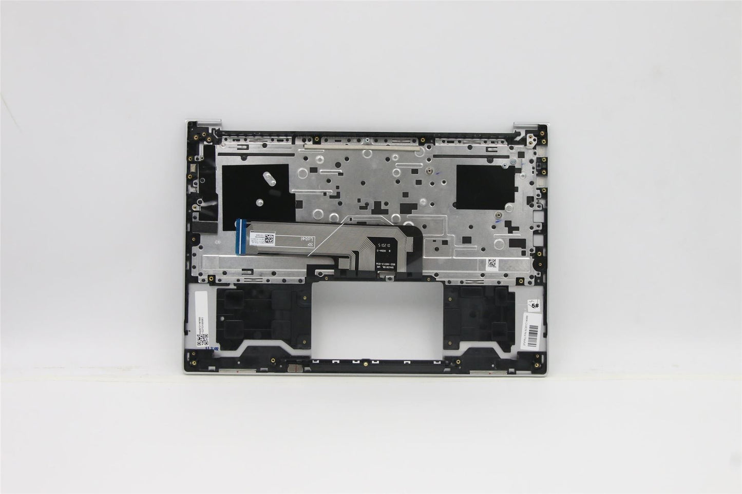 Lenovo Yoga 7-13ACN05 Keyboard Palmrest Top Cover German Silver 5CB1C14988