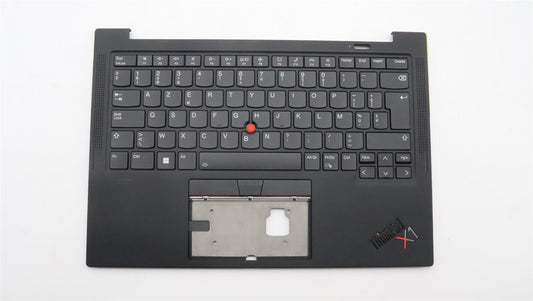 Lenovo Carbon X1 10th Keyboard Palmrest Top Cover German Black 5M11H44200