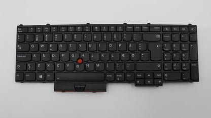 Lenovo ThinkPad P51 P71 Keyboard Swedish Black Backlit 01HW209