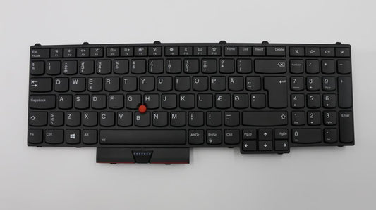 Lenovo ThinkPad P51 P71 Keyboard Swedish Black Backlit 01HW209