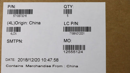 Lenovo TAPE FRU Removable Tape L 81EQ 5T10S73216