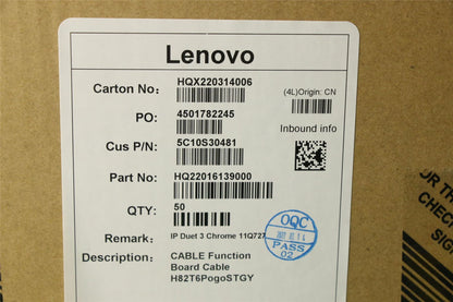 Lenovo Function Board Cable H82T6PogoSTGY 5C10S30481