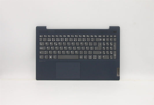 Lenovo IdeaPad 5-15ITL05 Keyboard Palmrest Top Cover Portuguese Blue 5CB1B43456