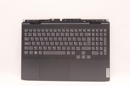 Lenovo IdeaPad 3 15IAH7 Palmrest Cover Touchpad Keyboard Belgian Grey 5CB1H30551