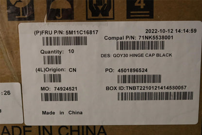 Lenovo MECH_ASM HINGE_CAP_BLACK, YTS660ITL 24 5M11C16817