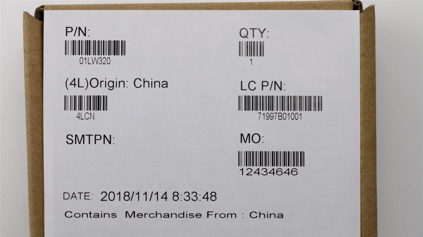 Lenovo ThinkPad L14 2 L15 2 L480 L490 L590 L14 L15 SIM Tray 01LW320