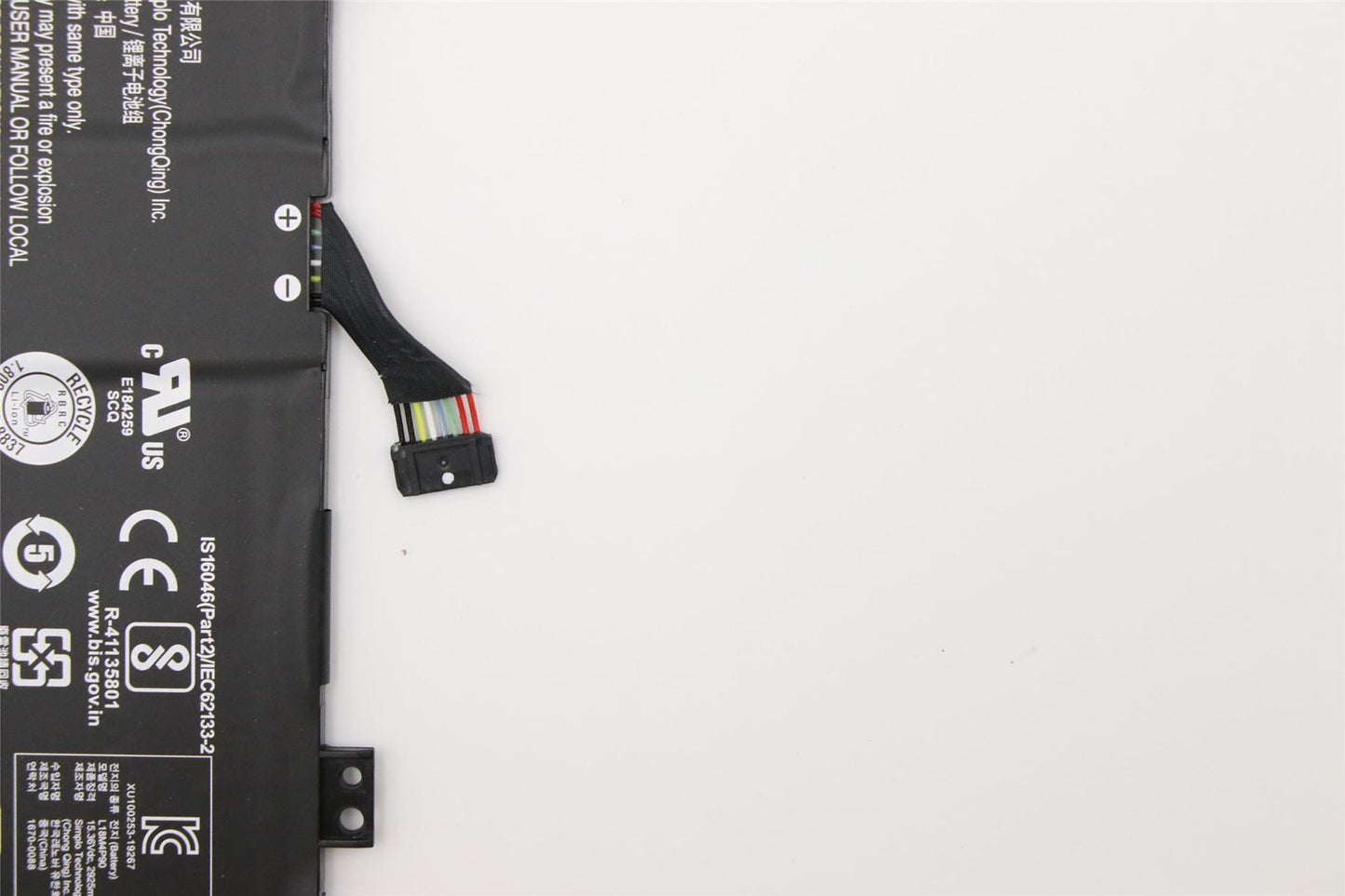 Lenovo ThinkPad L13 2 L13 Battery 15.36V 46Wh 02DL030