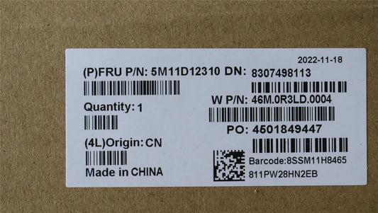 Lenovo 5M11D12310 MECH_ASM 16.0FHD+,CAM,BK_P1,AUO