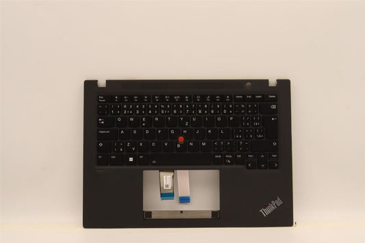 Lenovo ThinkPad T14s Gen 3 Keyboard Palmrest Top Cover Black Backlit 5M11H25848