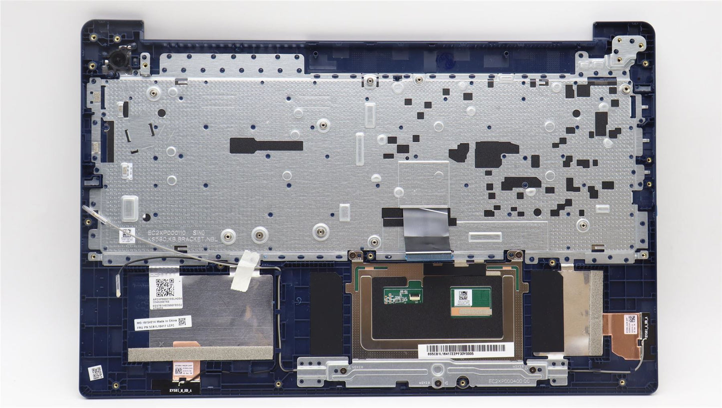 Lenovo IdeaPad 3 15AMN8 Palmrest Cover Touchpad Keyboard German 5CB1L16417