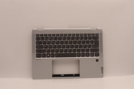 Lenovo IdeaPad 5 14IAU7 Keyboard Palmrest Top Cover Belgian Backlit 5CB1H79962