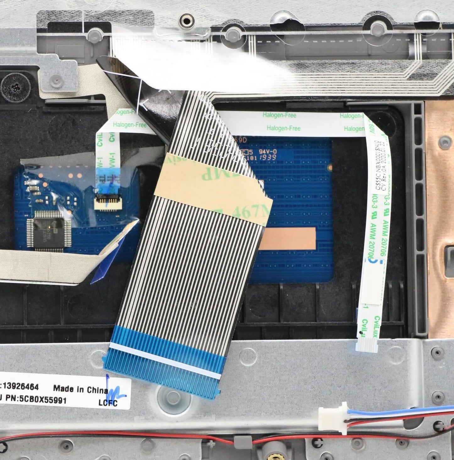Lenovo Upper Case ASM_US L 81LH PG 5CB0X55991