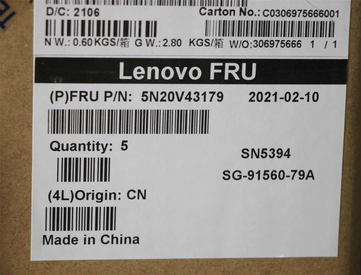 Lenovo ThinkPad L13 2 X13 Keyboard Nordic Black 5N20V43179
