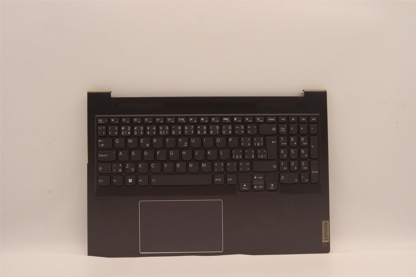 Lenovo Yoga 7 16IAH7 Palmrest Cover Touchpad Keyboard Black 5CB1J37696