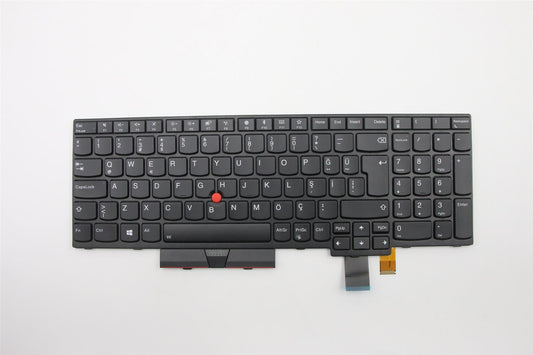 Lenovo ThinkPad T580 P52s Keyboard Turkish Black Backlit 01HX286