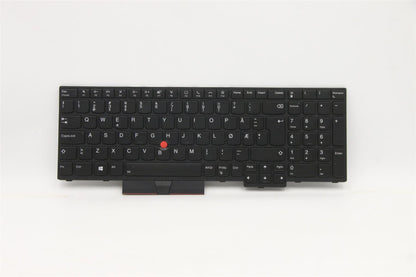 Lenovo ThinkPad P15s 1 P15s 2 T15 2 T15 Keyboard Norwegian Black 5N20V78125