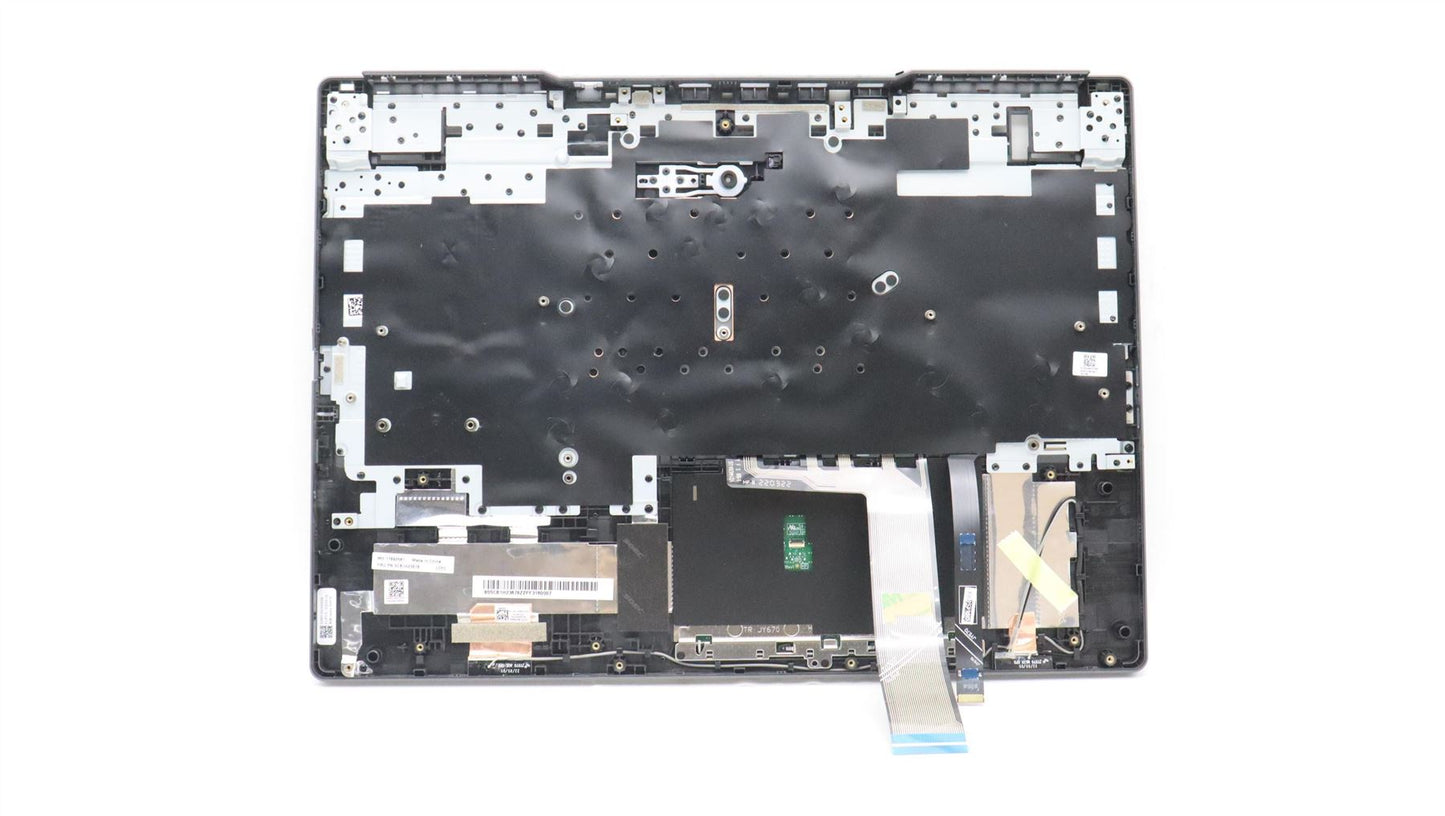 Lenovo 5 15IAH7 Palmrest Cover Touchpad Keyboard Greek Storm Grey 5CB1H23678