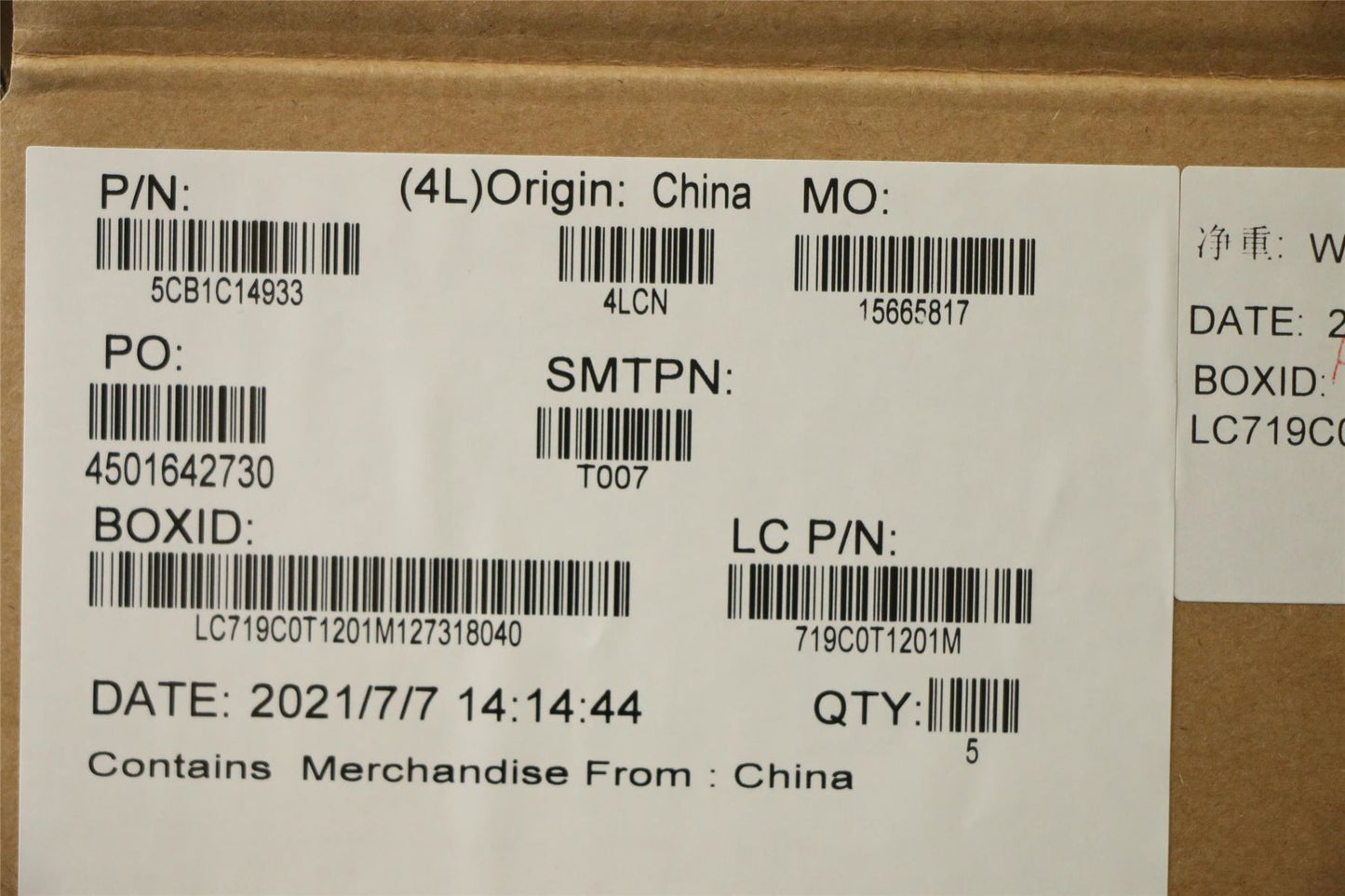Lenovo Legion 5 Pro-16ACH6H Keyboard Palmrest Top Cover Norwegian 5CB1C14933