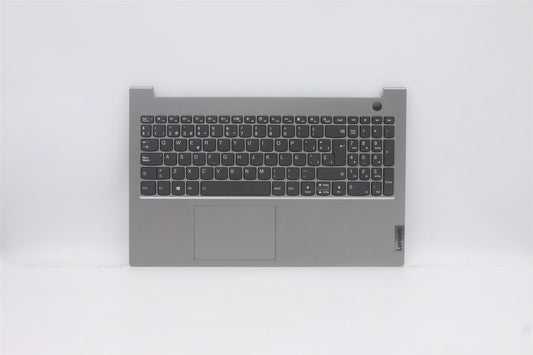 Lenovo ThinkBook 15 G2 ITL Tastatur Handballenauflage Obere Abdeckung Spanisch Silber 5CB1B34963