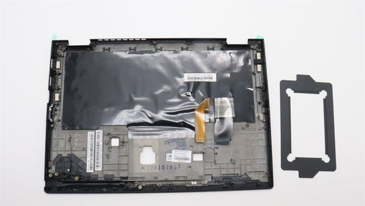 Lenovo ThinkPad X390 Palmrest Cover Keyboard Swedish Finnish Black 02HL536