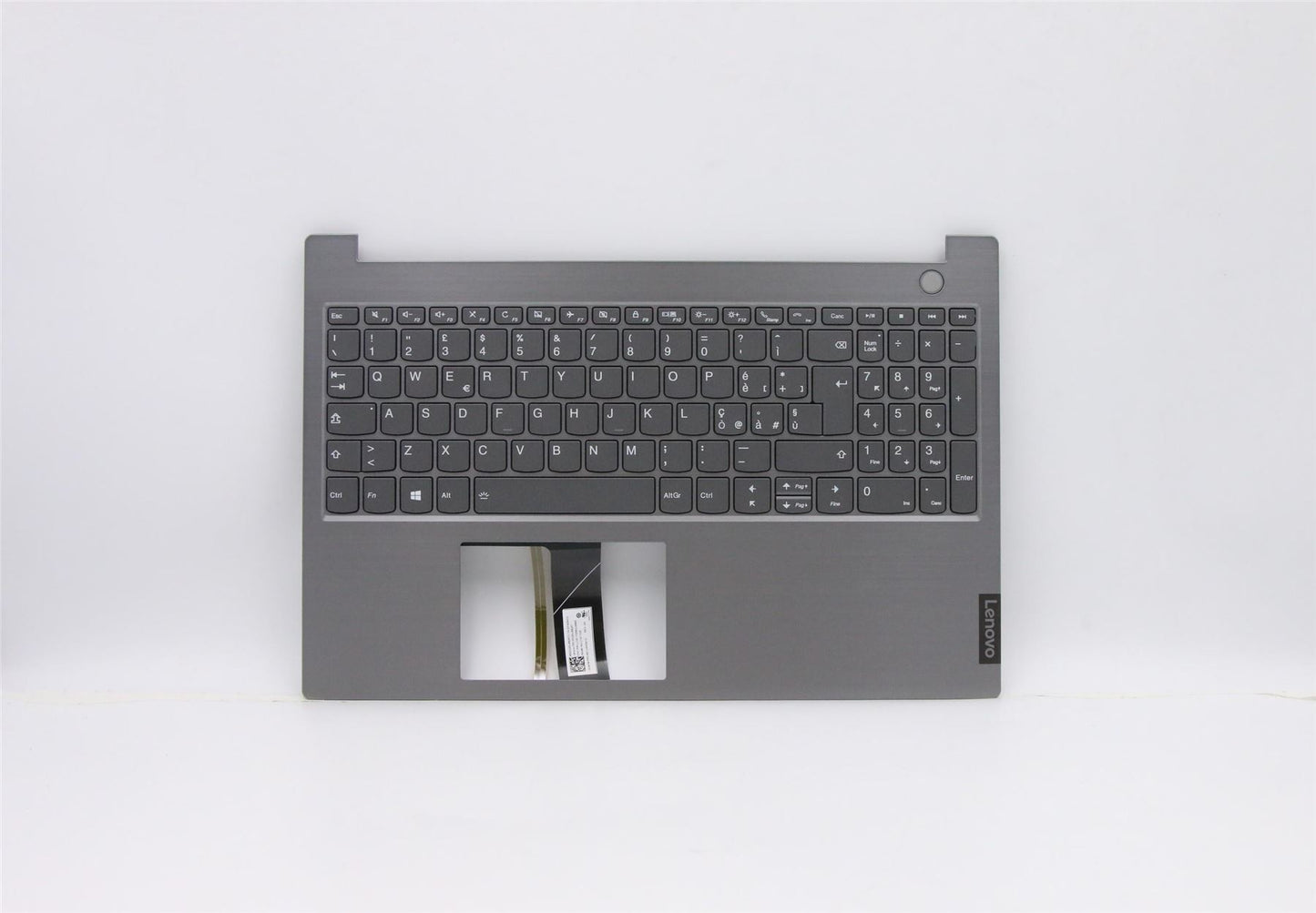 Lenovo ThinkBook 15-IML Keyboard Palmrest Top Cover Italian Grey 5CB0W45269