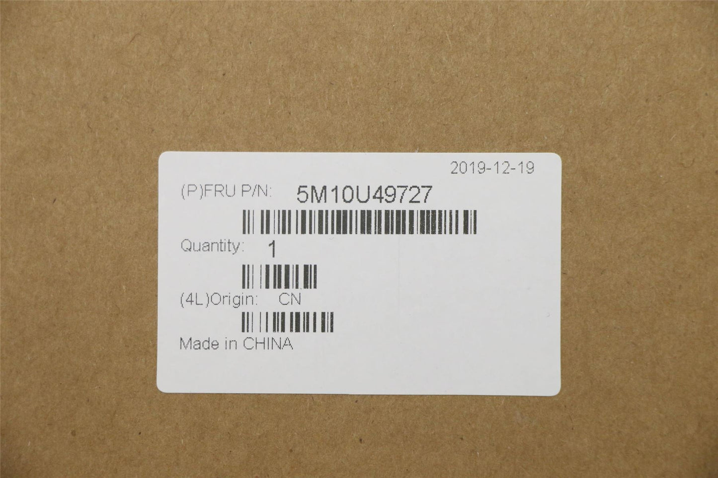 Lenovo 5M10U49727 MECH_ASM FL_THM_PAD_SSD WEIHAN BOT