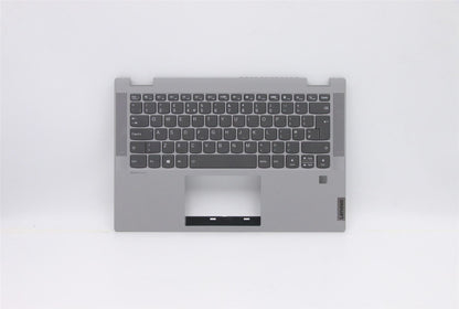 Lenovo Flex 5-14IIL05 5-14ARE05 Keyboard Palmrest Top Cover UK Grey 5CB0Y85365