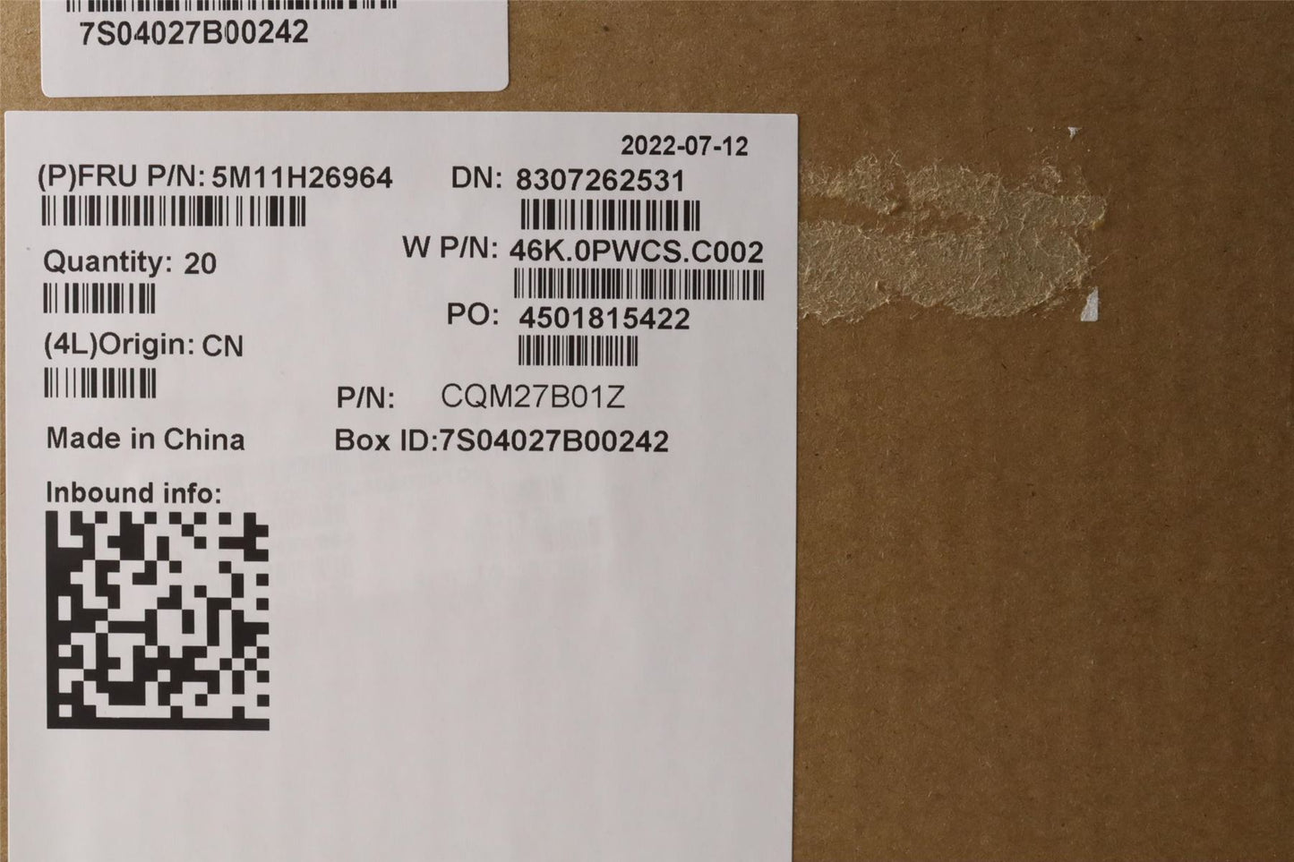 Lenovo MECH_ASM FRU C COV,YOGA N-WFC SG Fenrir 5M11H26964