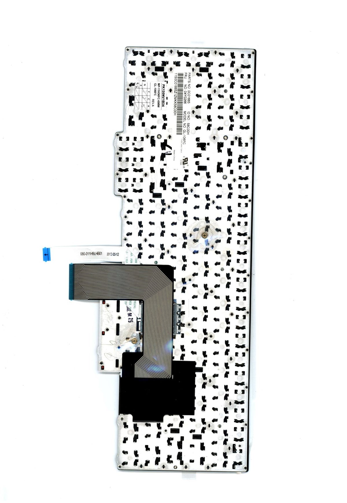 Lenovo FRU GL-KBD CFR CHY Canadian French Keyboard 04Y0266