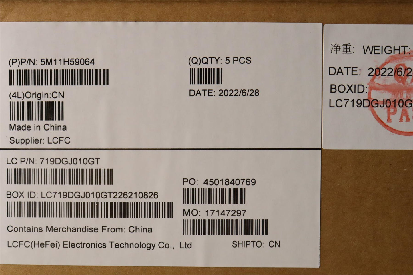 Lenovo ThinkPad E14 Gen 4 s Keyboard Palmrest Top Cover Black 5M11H59064