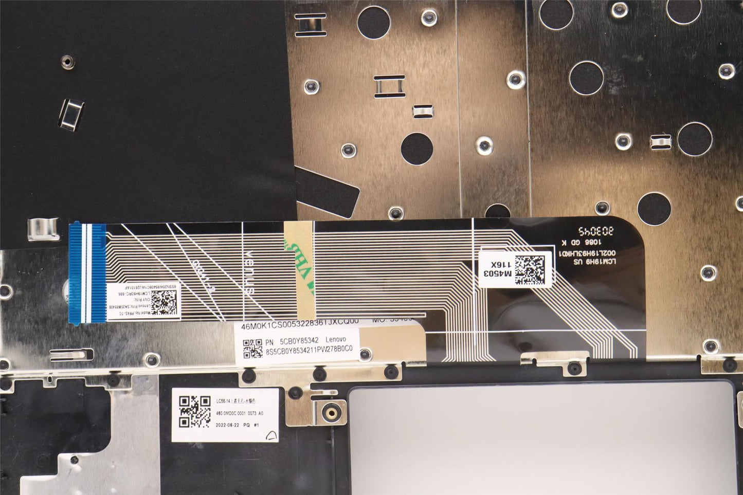 Lenovo Upper Case ASM_CH W 81X1 PG 5CB0Y85342