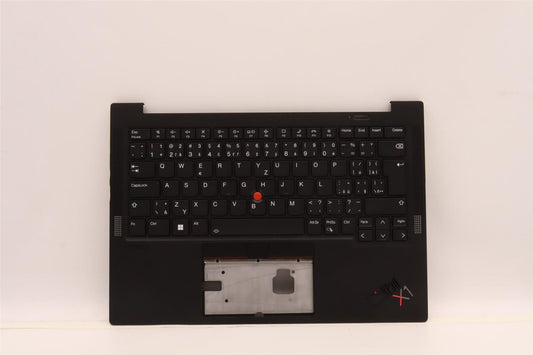 Lenovo Carbon X1 10th Keyboard Palmrest Top Cover German Black 5M11H44209