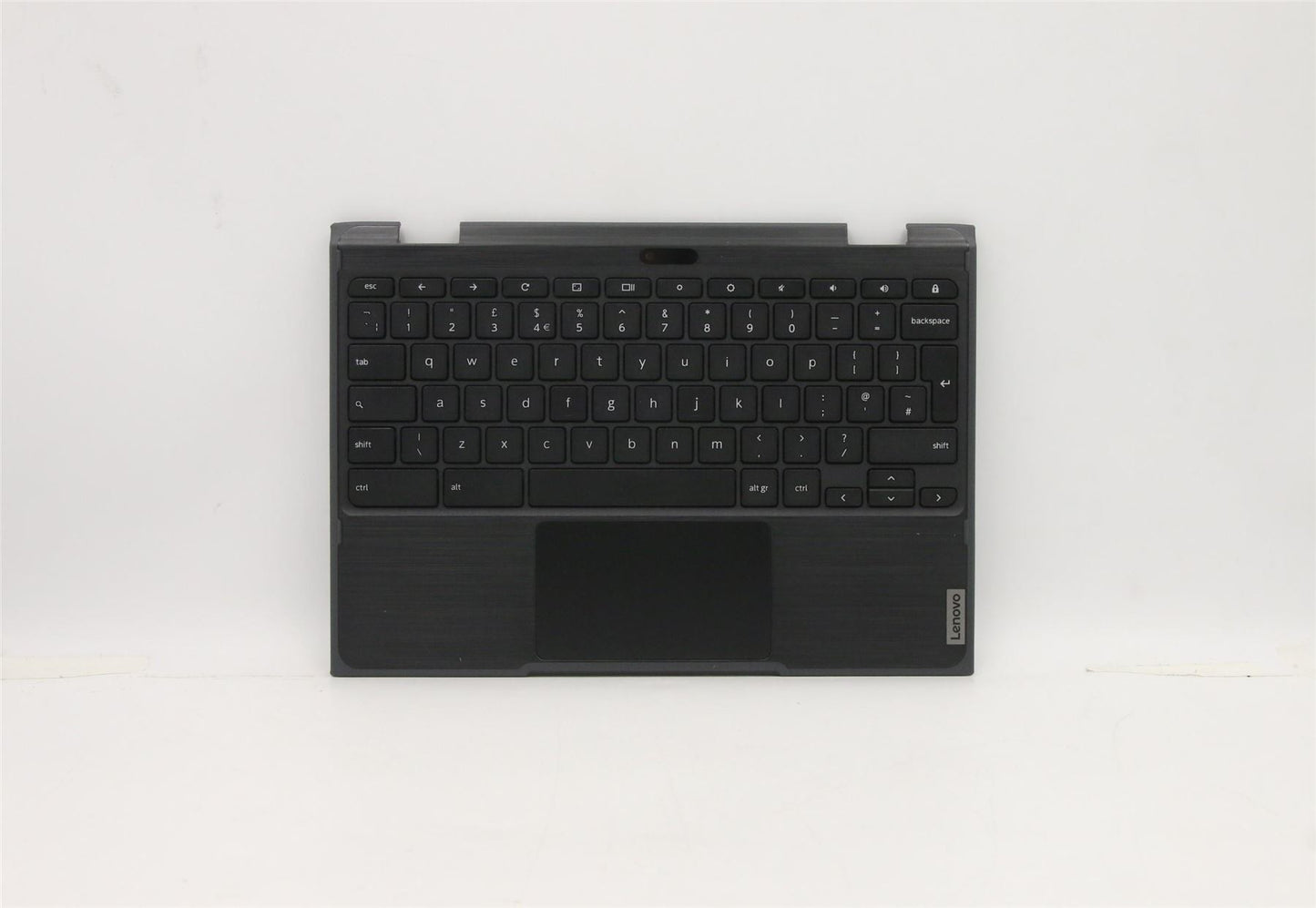 Lenovo Chromebook 500e 2nd Keyboard Palmrest Top Cover UK Black 5CB0Y57806