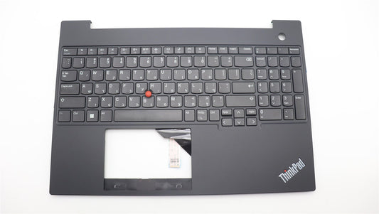 Lenovo ThinkPad E16 Gen 1 Keyboard Palmrest Top Cover Hebrew Black 5M11H94778