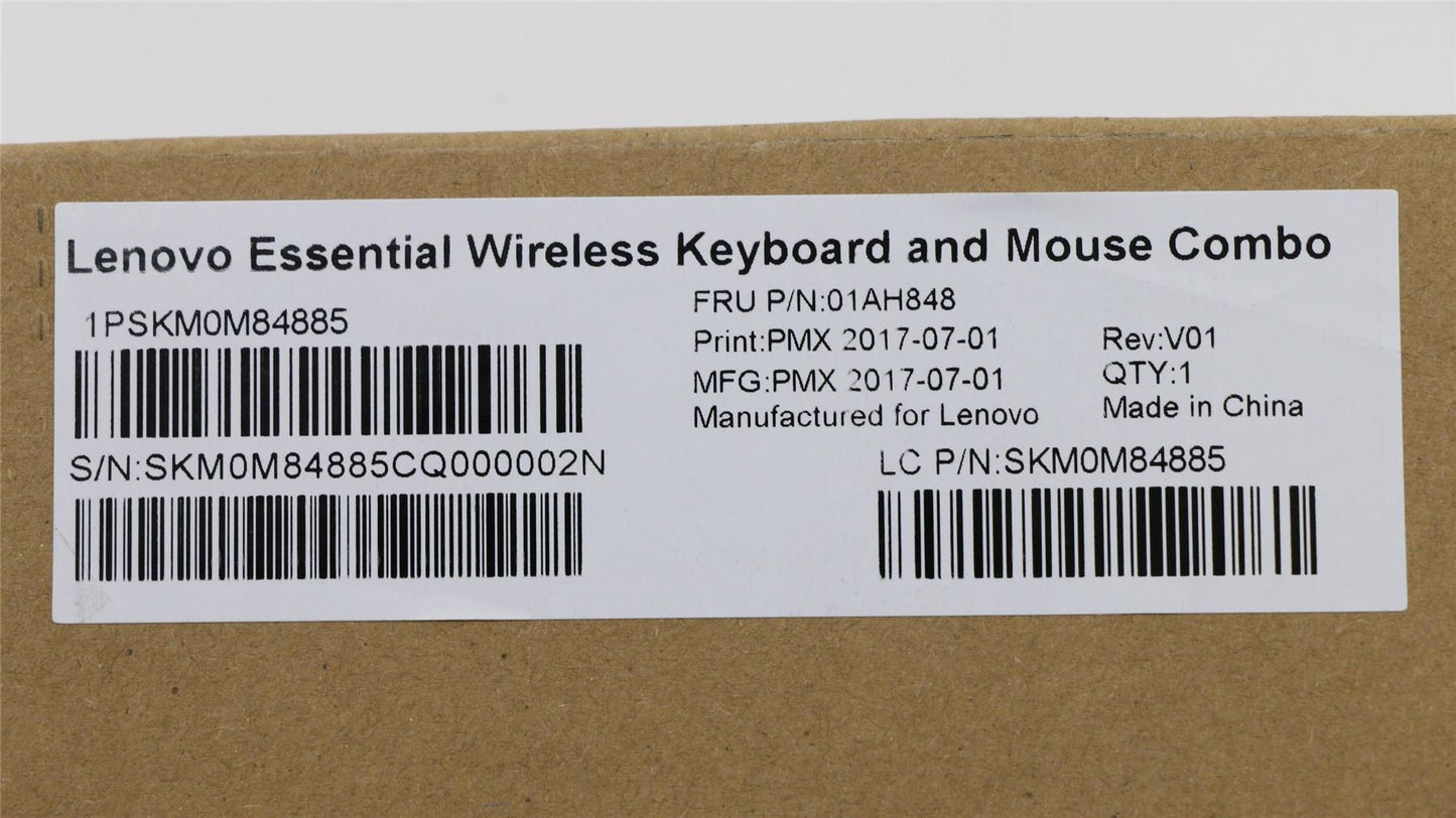 Lenovo ThinkStation M920z M90a P320 Tiny Wireless Keyboard Mouse Spanish 01AH848