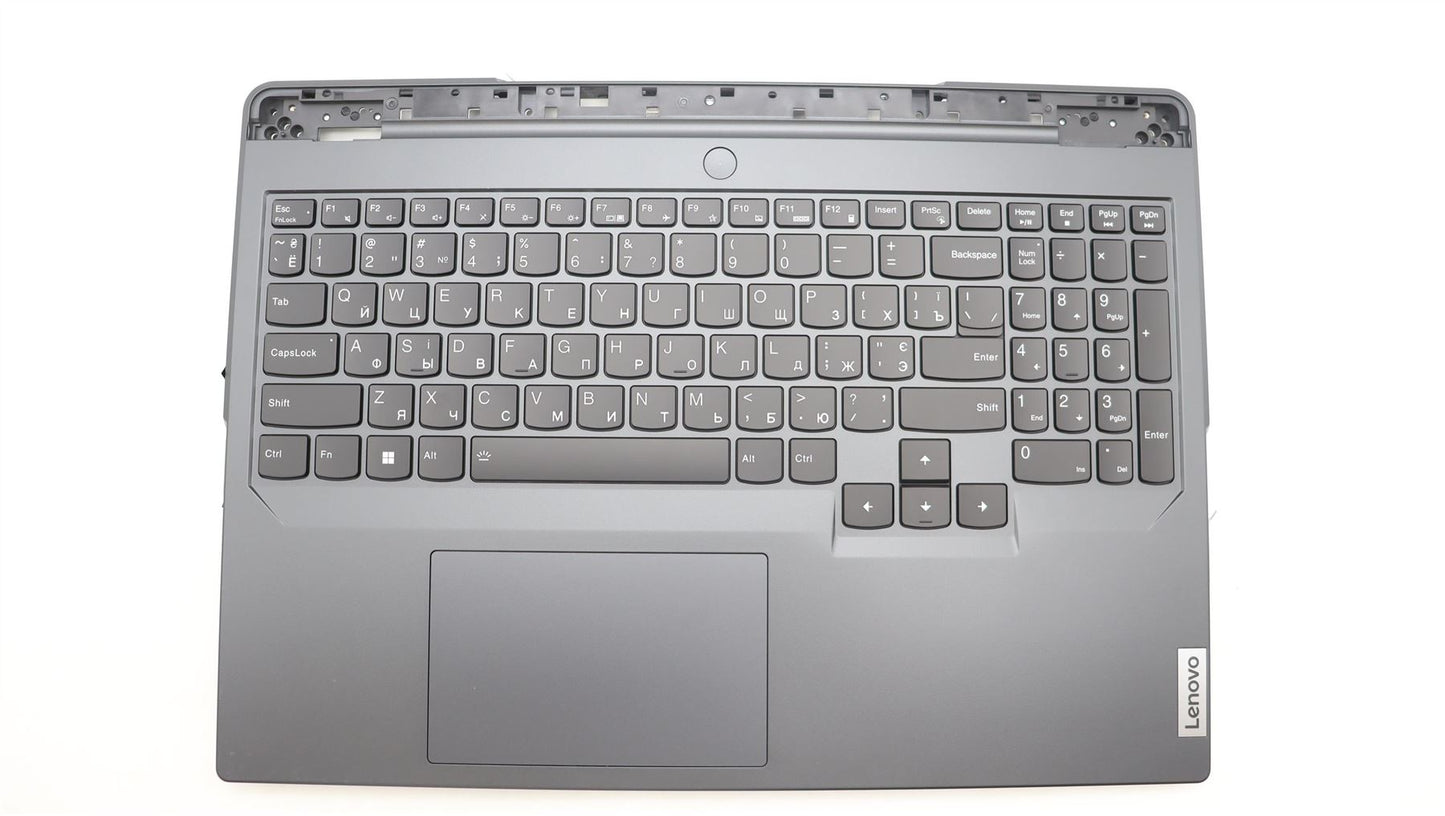 Lenovo Legion 5 16IRX8 Palmrest Cover Touchpad Keyboard Ukrainian 5CB1L30916