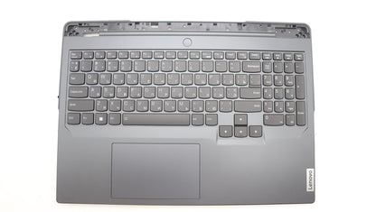 Lenovo Legion 5 16IRX8 Palmrest Cover Touchpad Keyboard Ukrainian 5CB1L30916