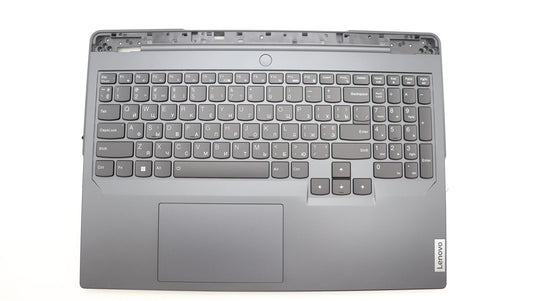 Lenovo Legion 5 16IRX8 Palmrest Cover Touchpad Keyboard Ukrainian 5CB1L30916