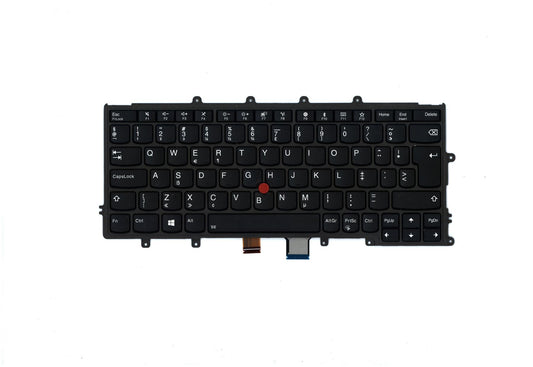 Genuine Lenovo ThinkPad A275 X270 Keyboard Dutch Black Backlit 01EP005