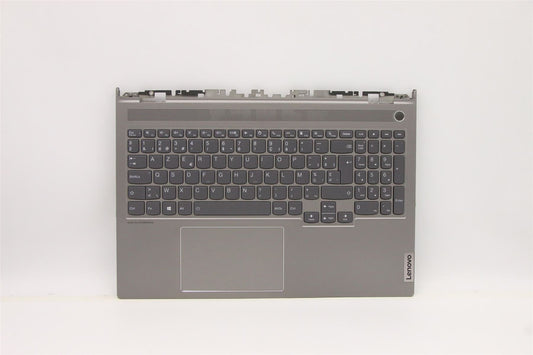 Lenovo ThinkBook 16p G2 ACH Palmrest Cover Touchpad Keyboard Belgian 5CB1D03770
